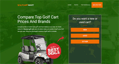 Desktop Screenshot of golfcartmart.com